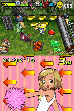 Chou Gekijouban Keroro Gunsou 3: Tenkuu Daibouken de Arimasu screenshot 2 for Nintendo DS